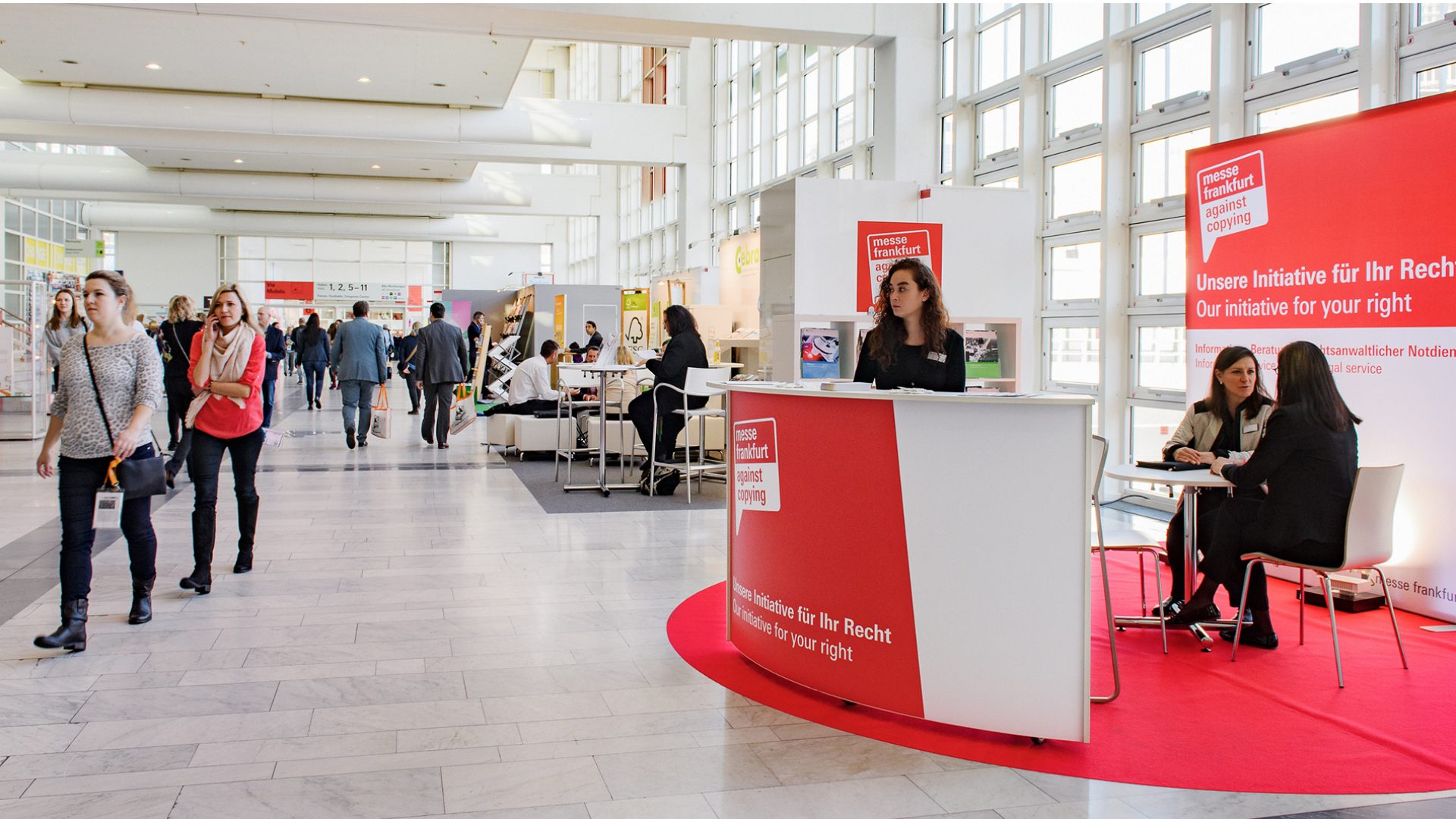 Messe Frankfurt against Copying