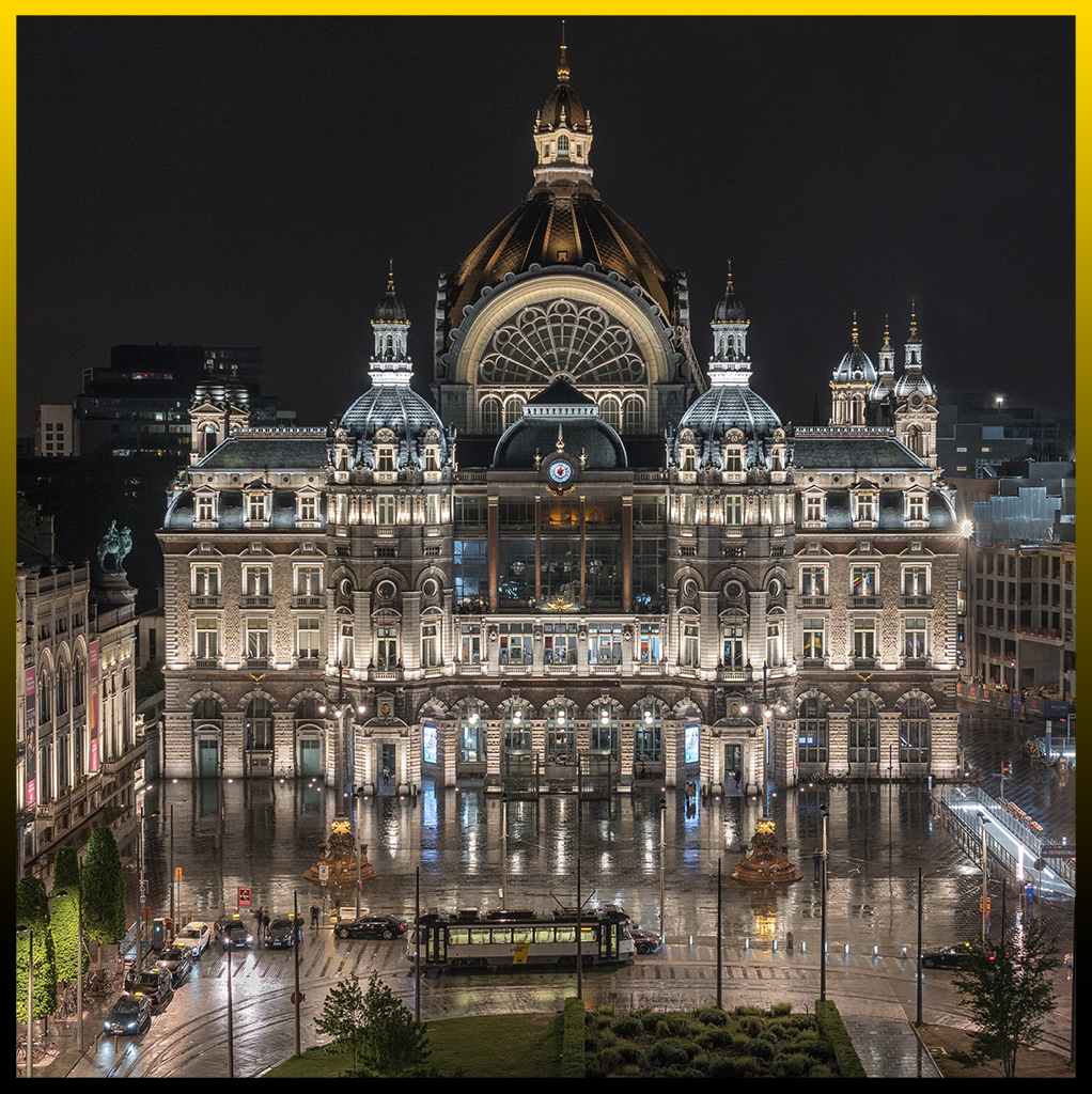 New lighting for Antwerpen Central Station and its Surroundings