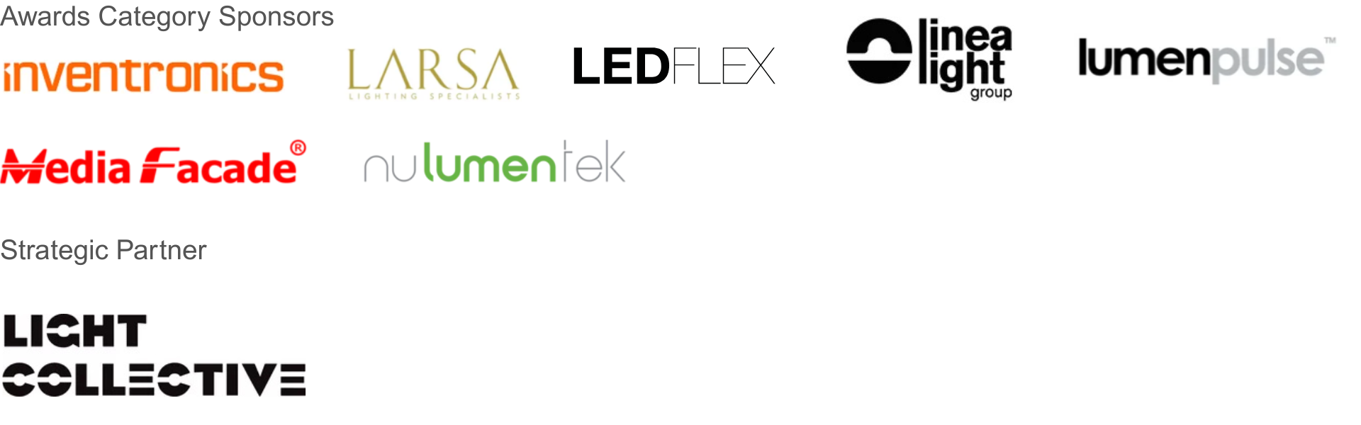 Light Middle East - 2026 Sponsors